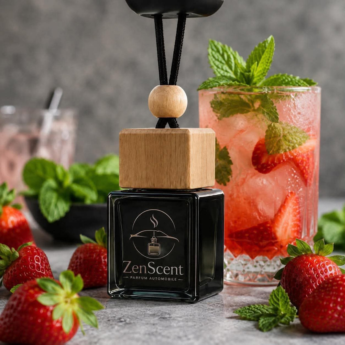 ZenScent Fraise lime et basilic